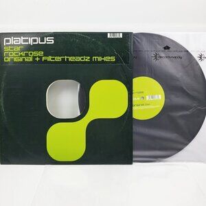 Platipus Star Rock Rose Original Filterheadz Mixes Vintage EDM Vinyl Record 2001